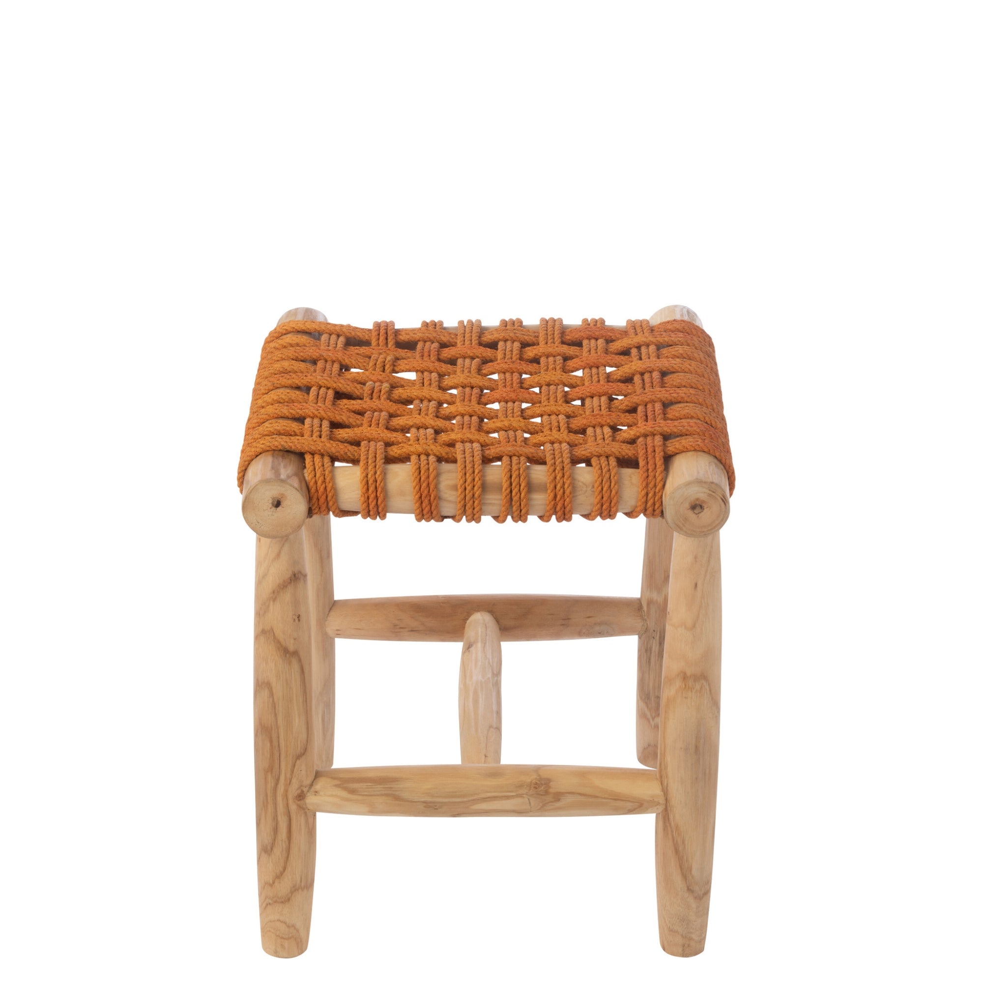 Kruk Teak Hout Oranje J-Line