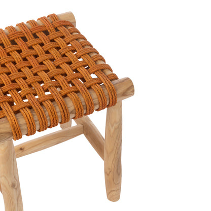 Kruk Teak Hout Oranje J-Line