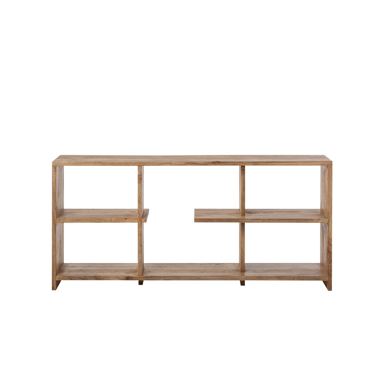 Boekenkast Mangohout Naturel J-Line