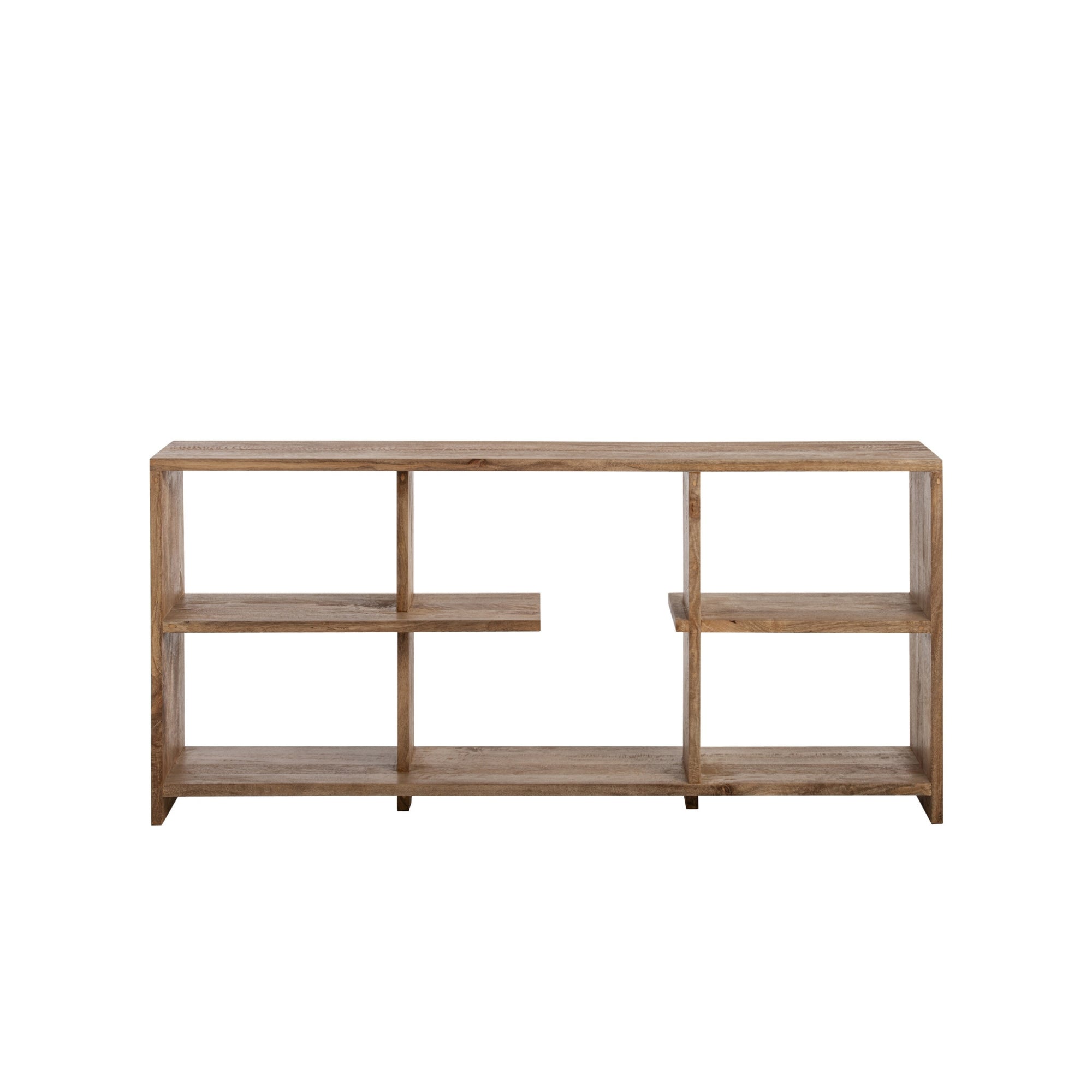 Boekenkast Mangohout Naturel J-Line