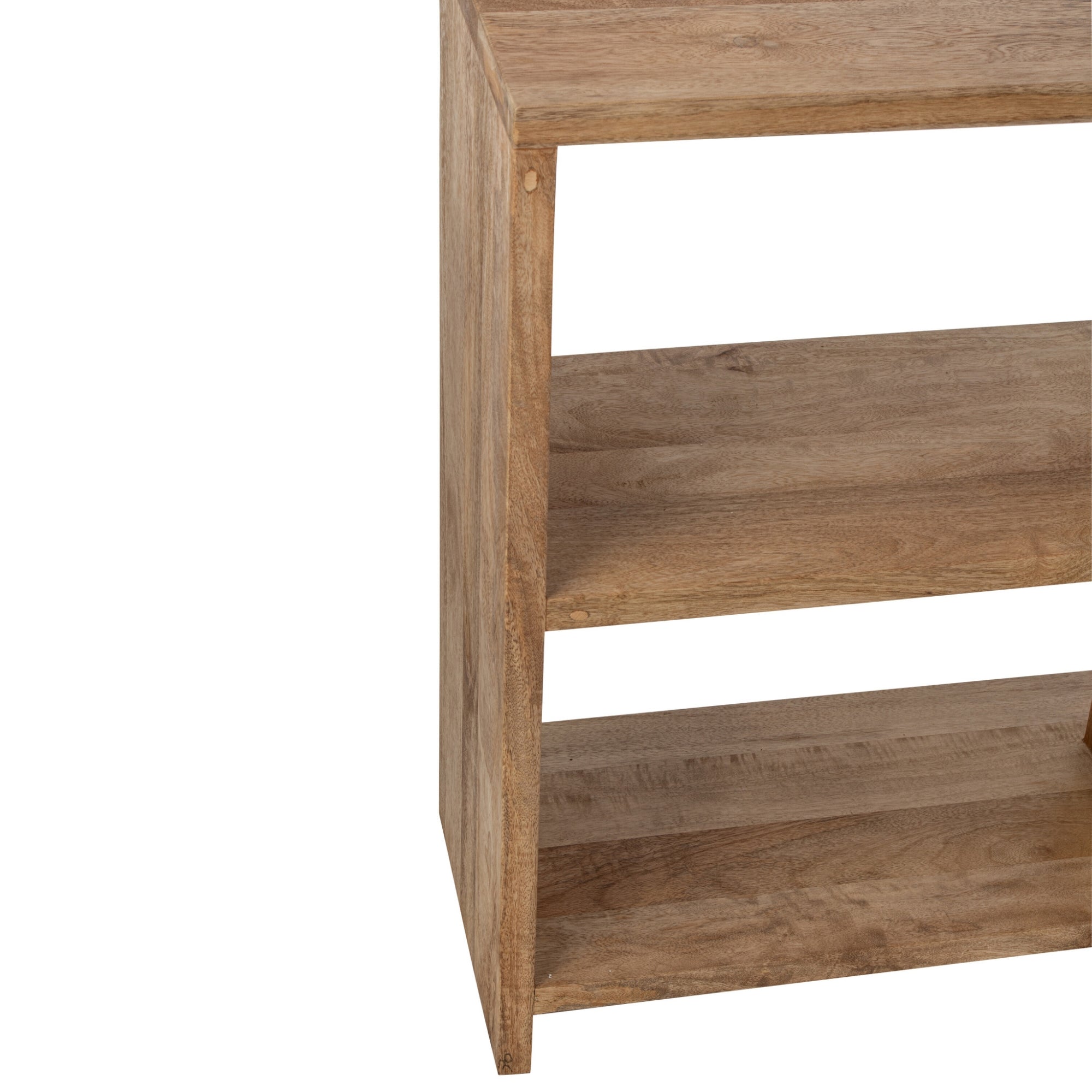Boekenkast Mangohout Naturel J-Line
