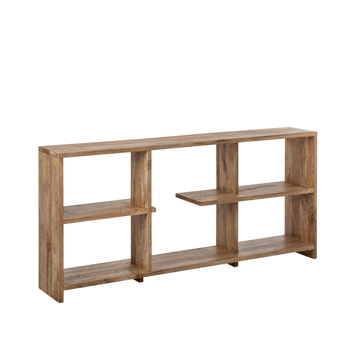 Boekenkast Mangohout Naturel J-Line
