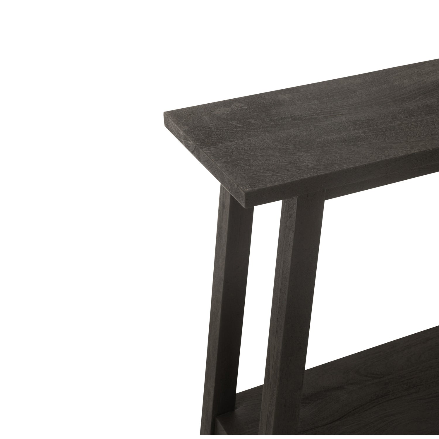 Sidetable Vierkant Mangohout Zwart J-Line