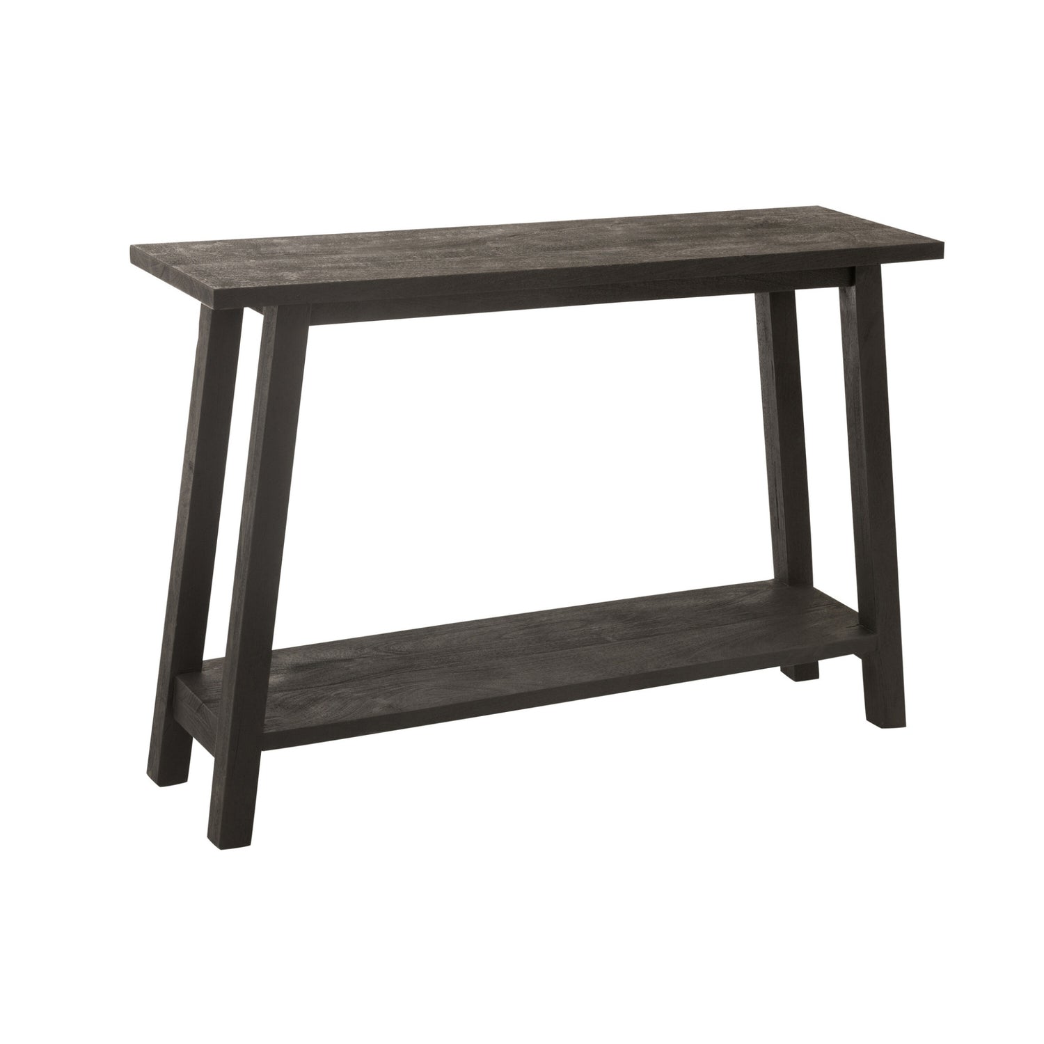 Sidetable Vierkant Mangohout Zwart J-Line