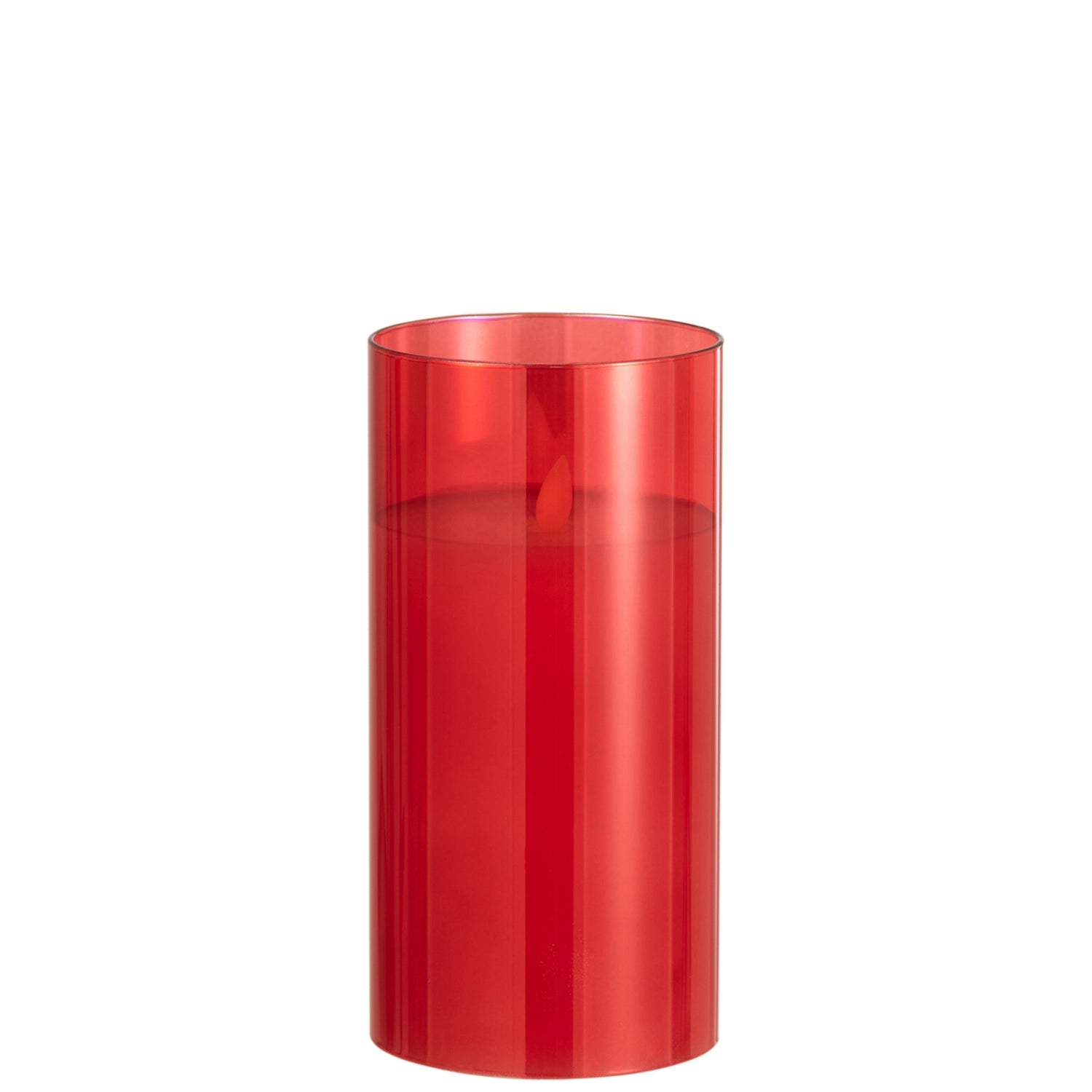 Ledlamp Blinkend Glas Rood Medium