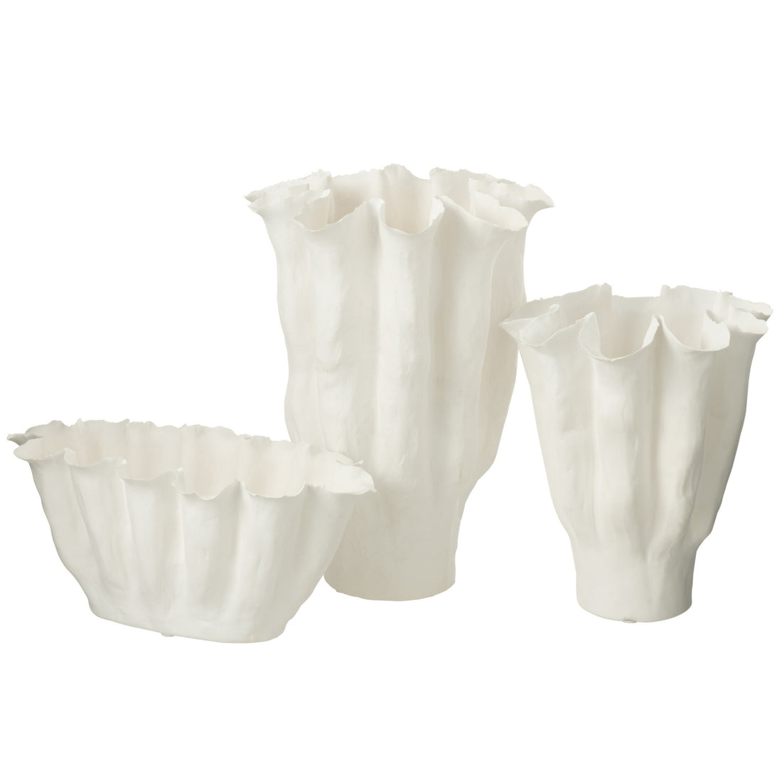 Vaas Calyx Keramiek Wit Large J-Line