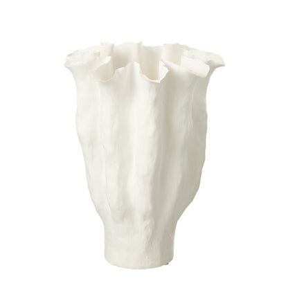 Vaas Calyx Keramiek Wit Large J-Line