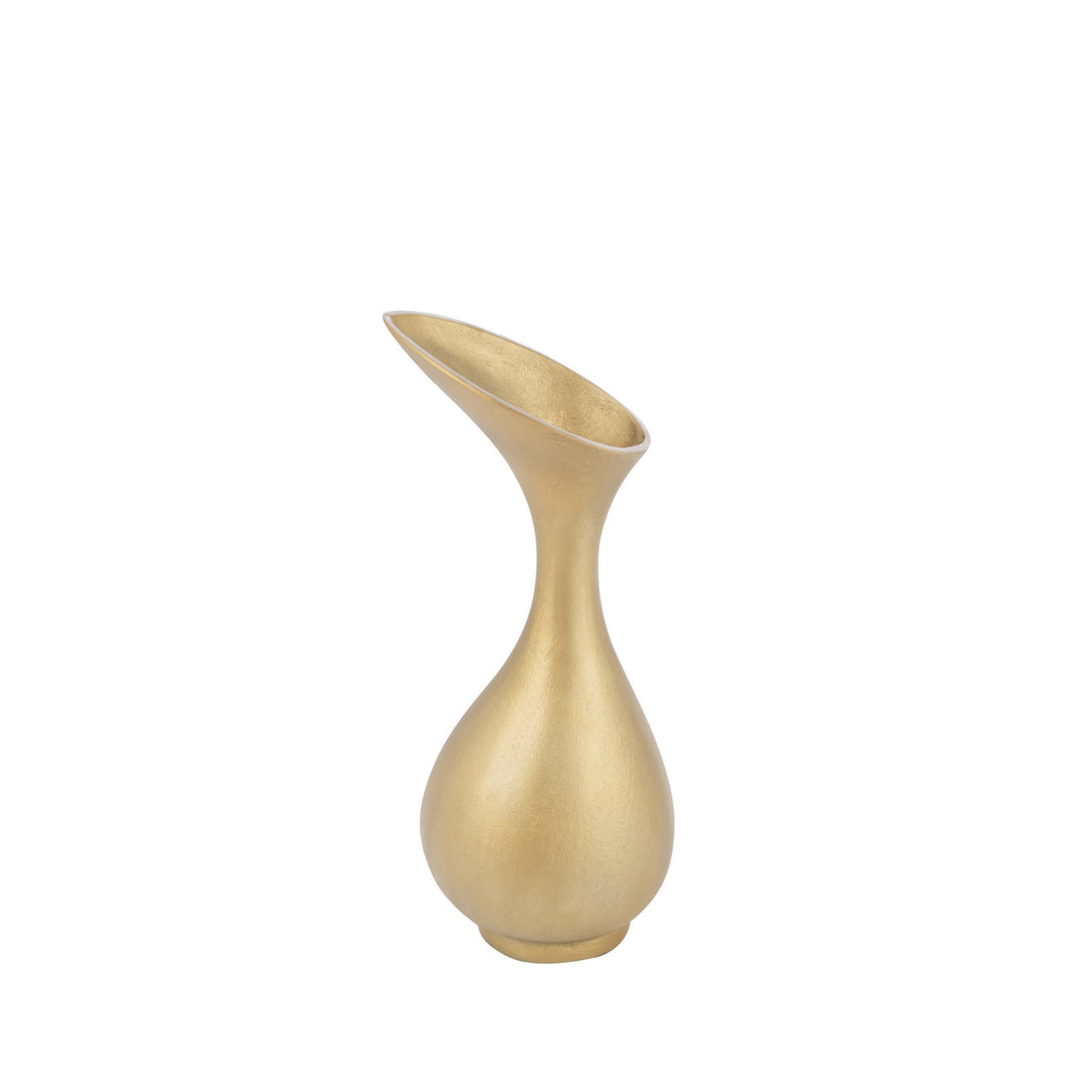 Vaas Olivia Aluminium Goud Small