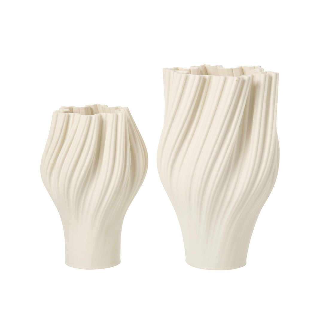 Vaas 3d Print Steengoed Wit Large J-Line