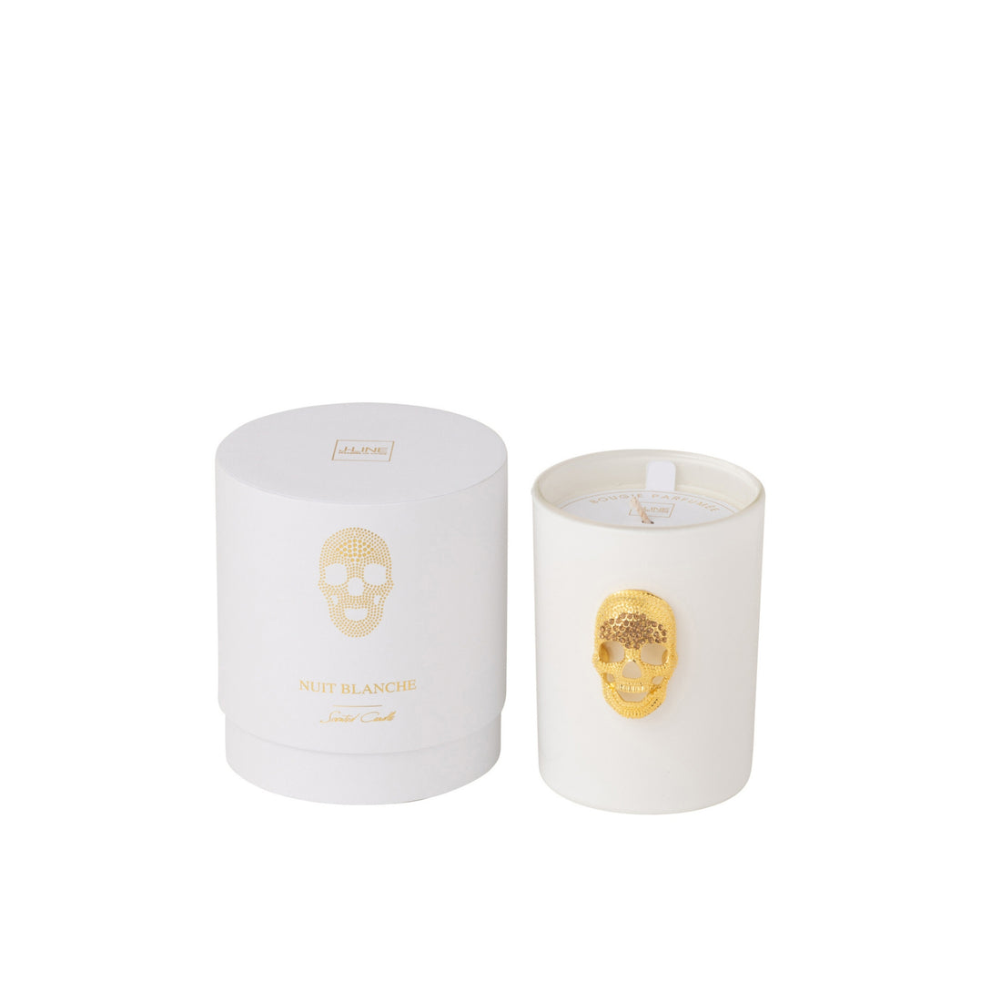 Geurkaars Doodskop Nuit Blanche Small 43uur