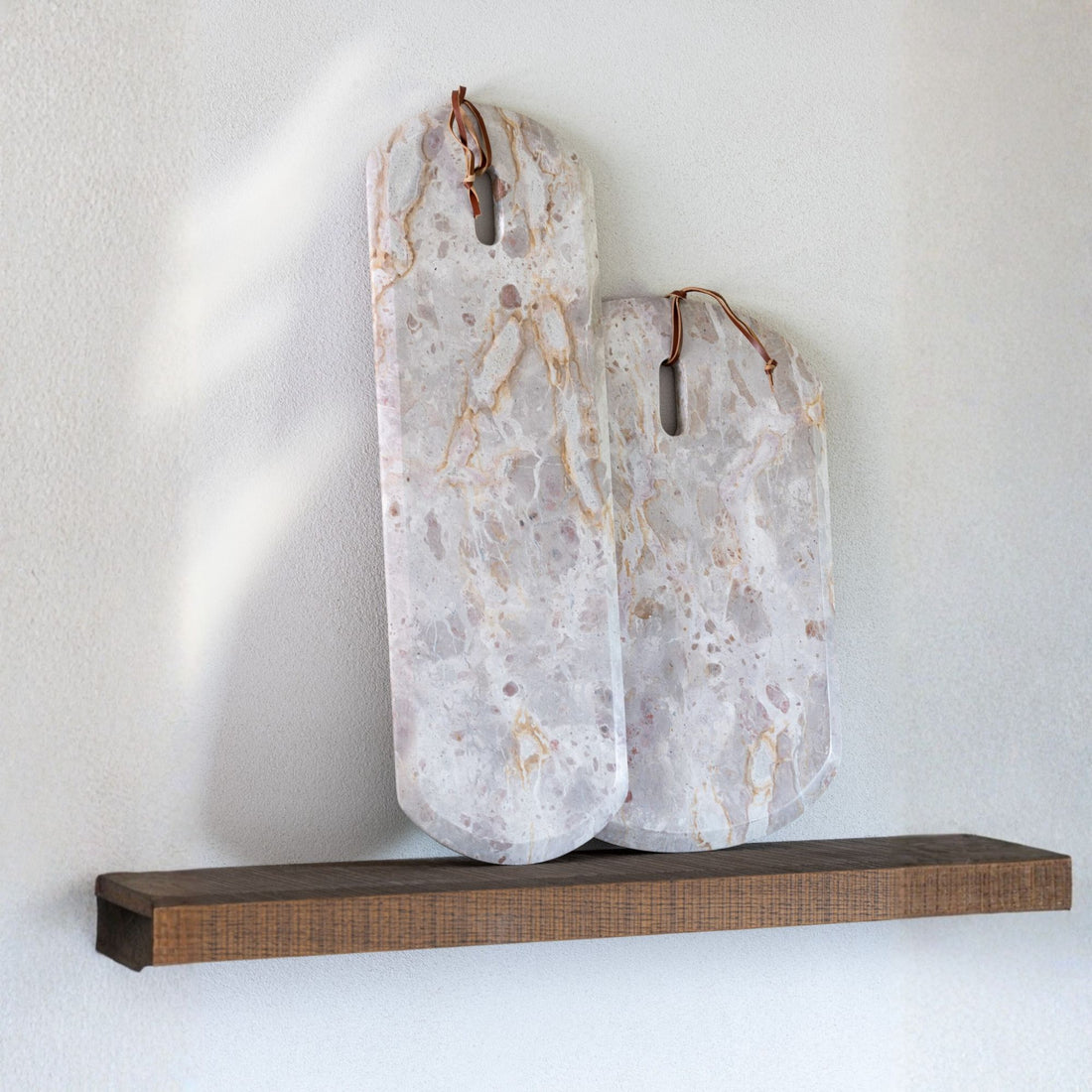 Plank Rechthoek Marmer Beige Small