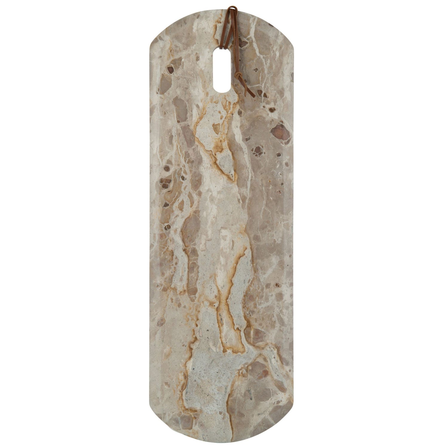 Plank Rechthoek Marmer Beige Large - 60x20x2cm