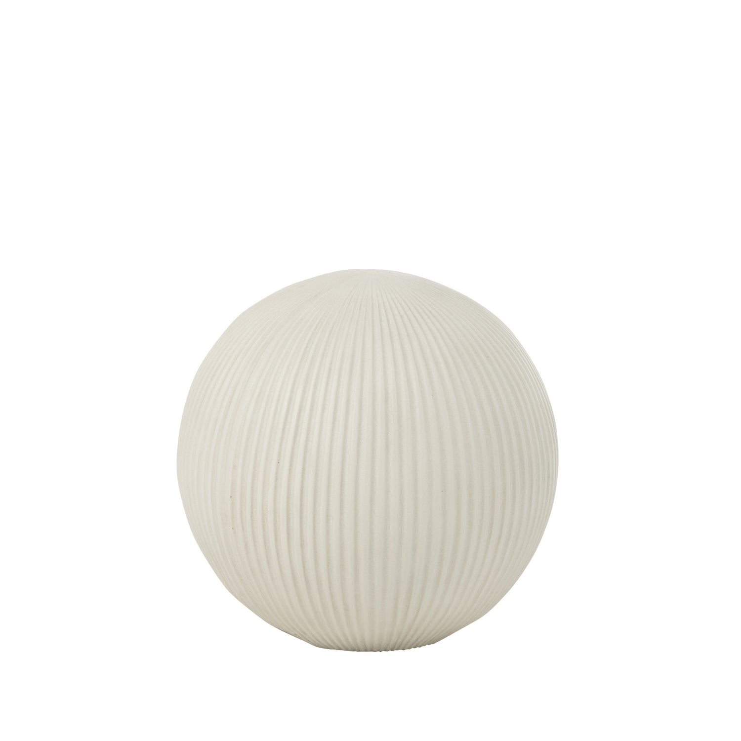 Bal Deco Klei Wit Medium 31.5x31.5x29.5cm