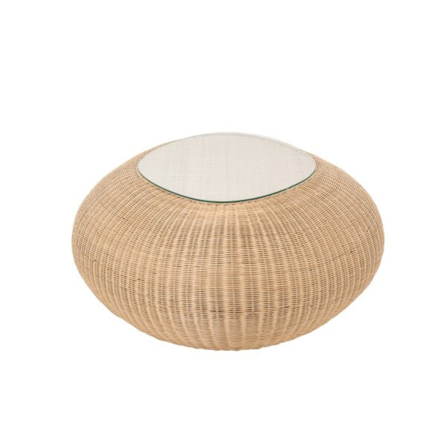 Salontafel Ovaal Rotan Naturel J-Line