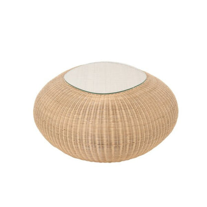 Salontafel Ovaal Rotan Naturel J-Line