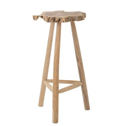 Bartafel Teak Hout Naturel J-Line