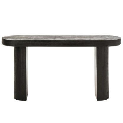 Console Mangohout Zwart/Naturel J-Line