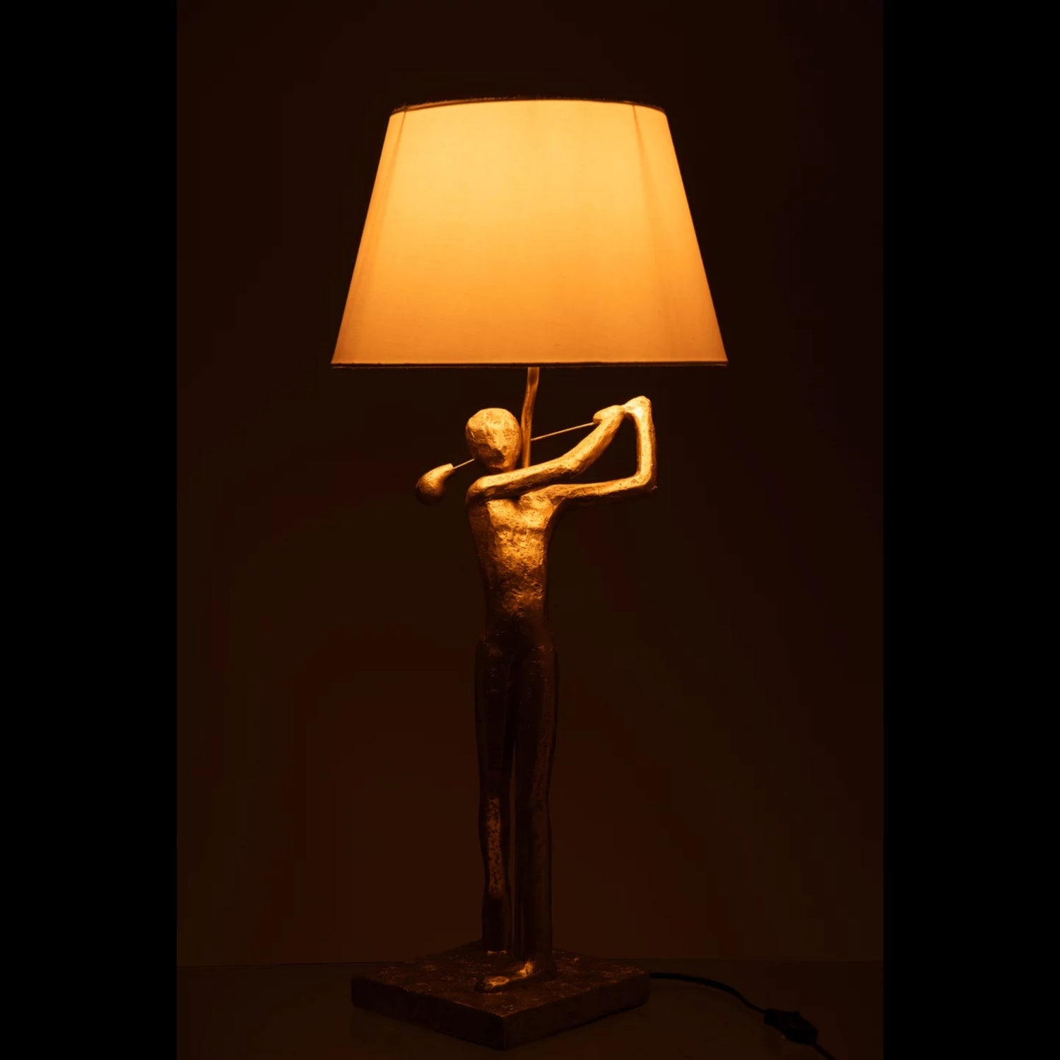 Tafellamp Golfer Hars Goud J-Line