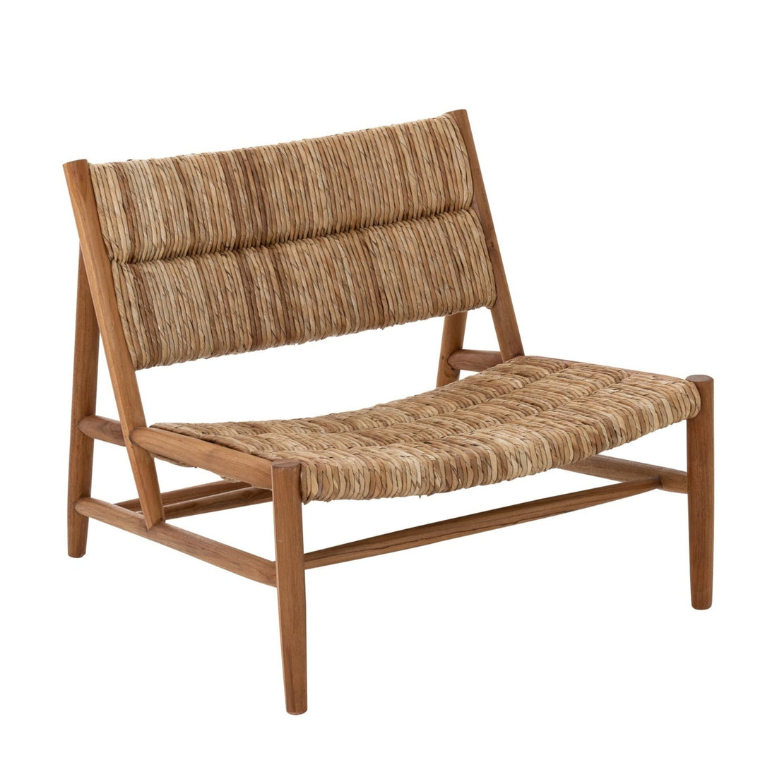 Loungestoel Teak Hout Naturel J-Line