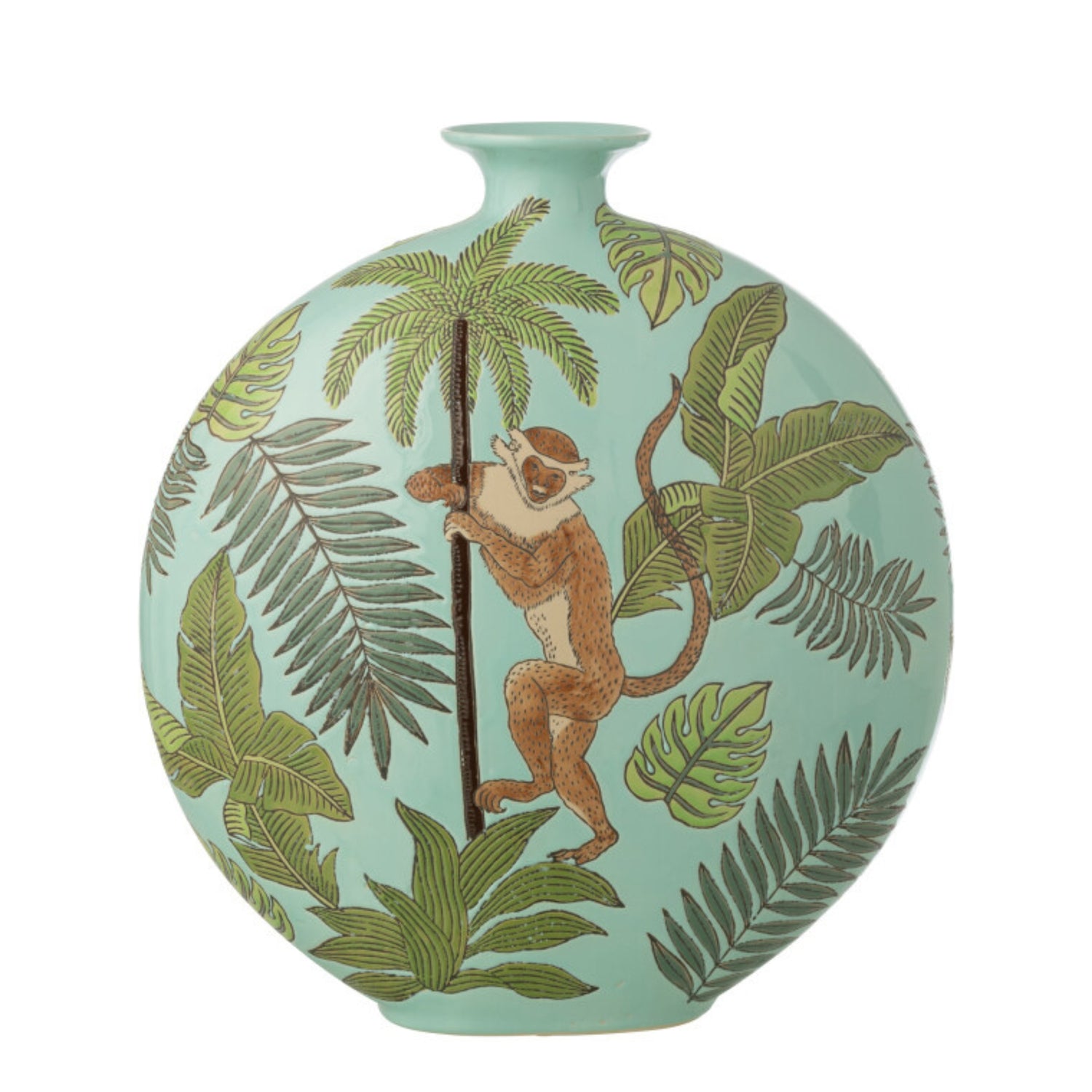 Vaas Aap Porselein Meerkleurig Large 40xb17x43cm J-line