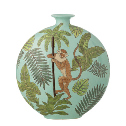 Vaas Aap Porselein Meerkleurig Large 40xb17x43cm J-line