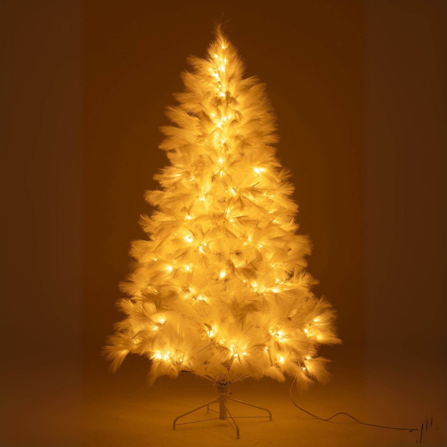 Kerstboom 400 Led Pampa Metaal Wit H210cm J-Line