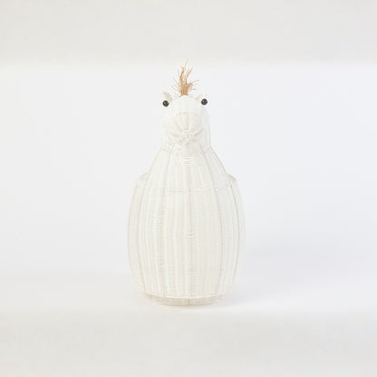 Mand Paard Kunststof Wit J-Line