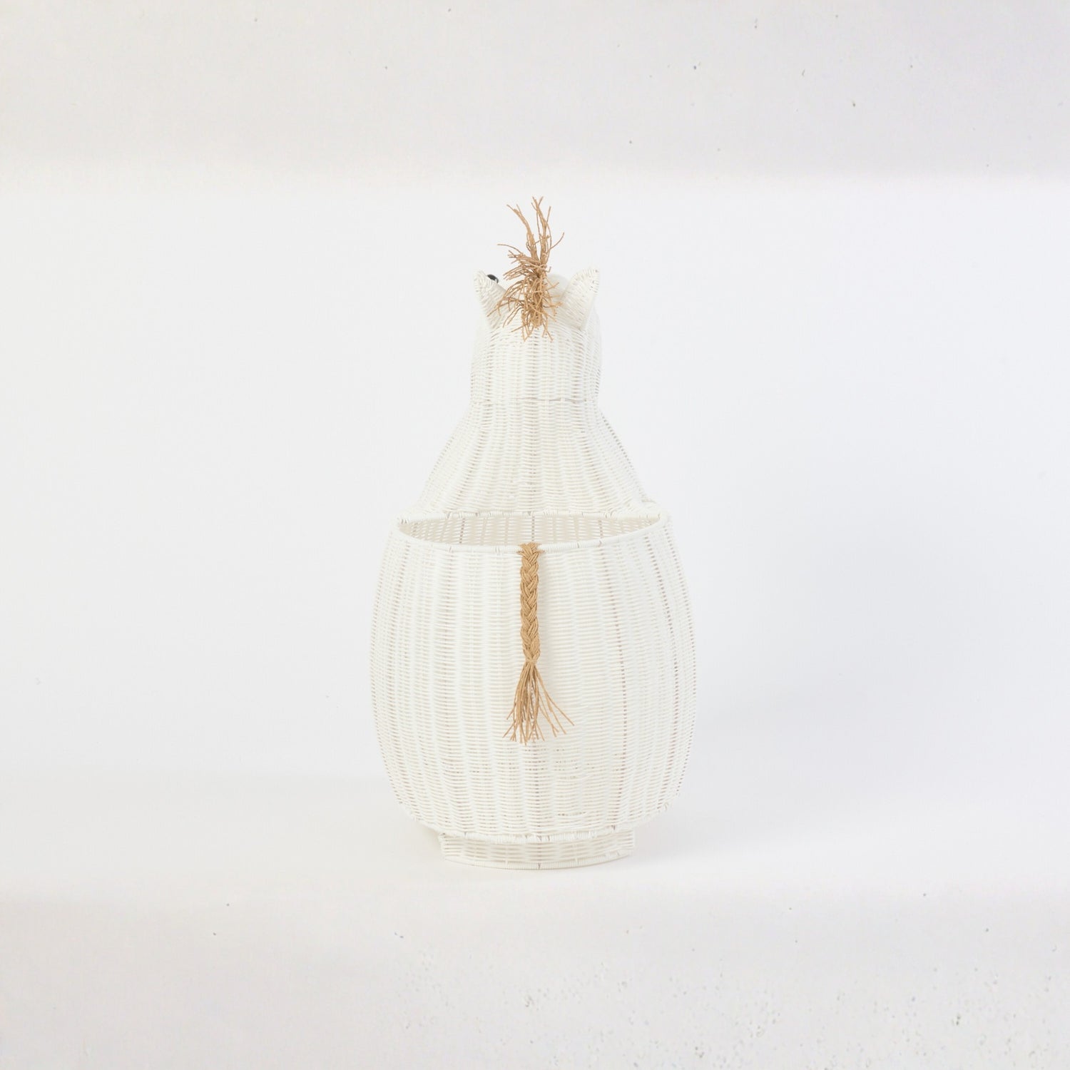 Mand Paard Kunststof Wit J-Line