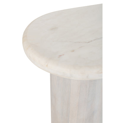 Console Marmer Gebroken Wit J-Line