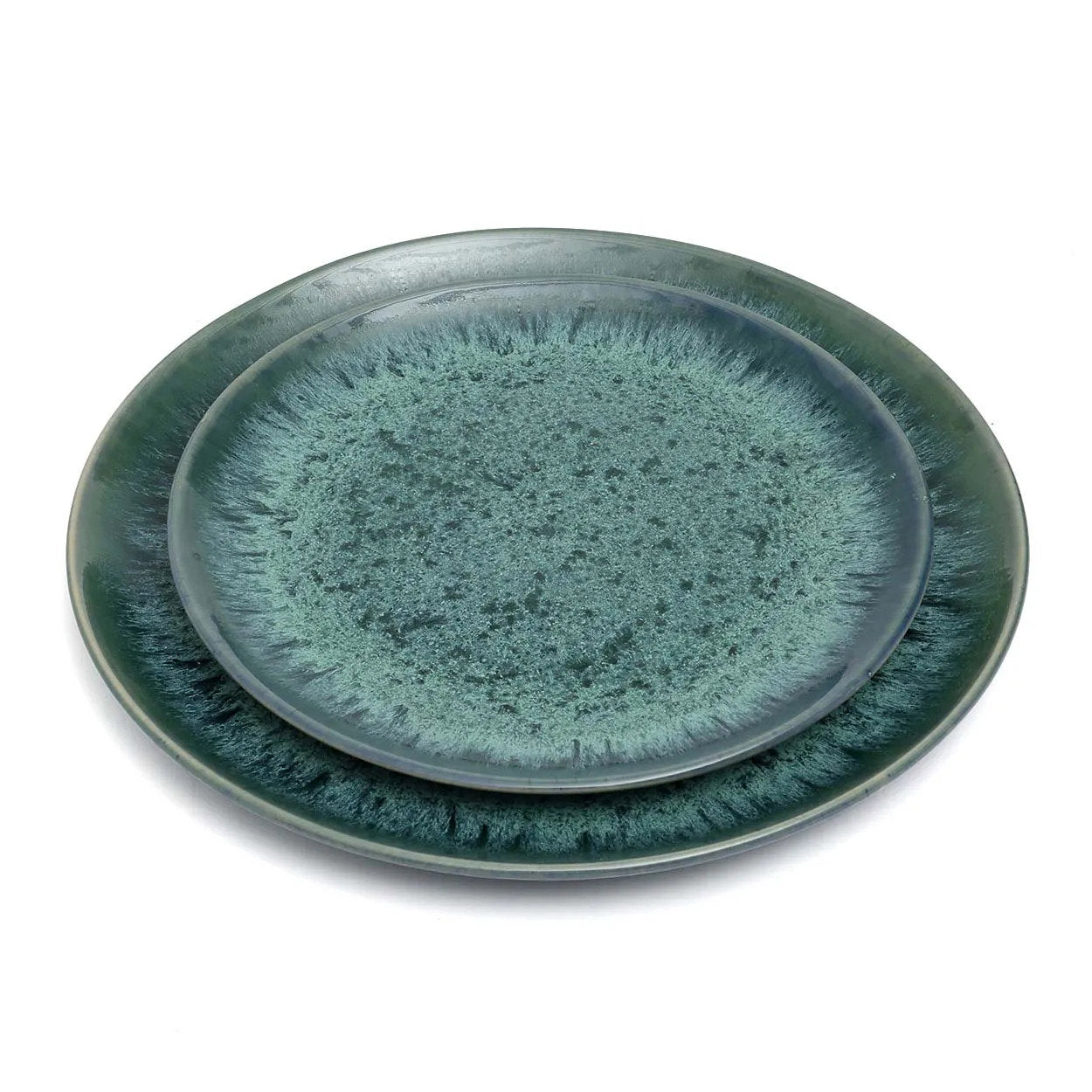 Het Aqua Saladebord - Set van 6