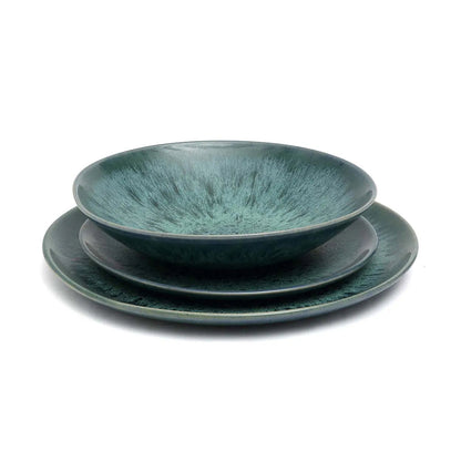 Het Aqua Saladebord - Set van 6