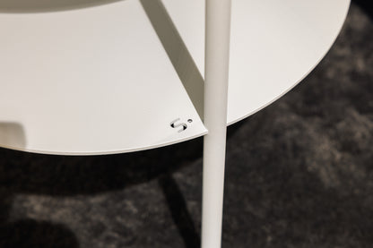 Dualux Koffietafel Wit Staal Steelful