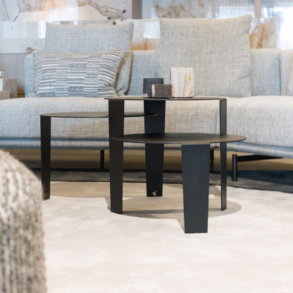 Cascado Salontafel Zwart Staal Steelful