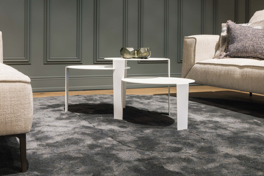 Cascado Salontafel Wit Staal Steelful