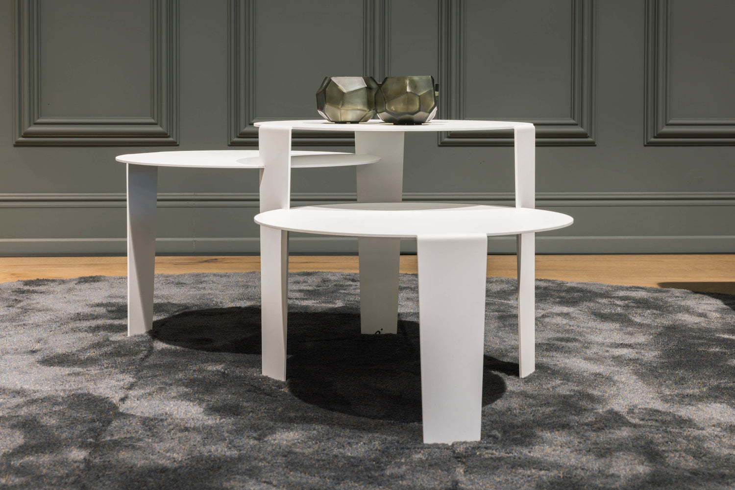 Cascado Salontafel Wit Staal Steelful