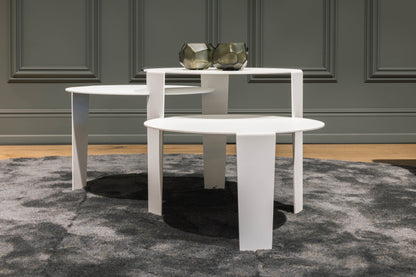 Cascado Salontafel Wit Staal Steelful