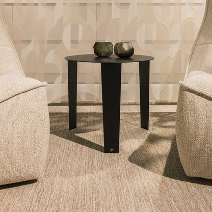 Cascado Bijzettafel Zwart Staal Steelful