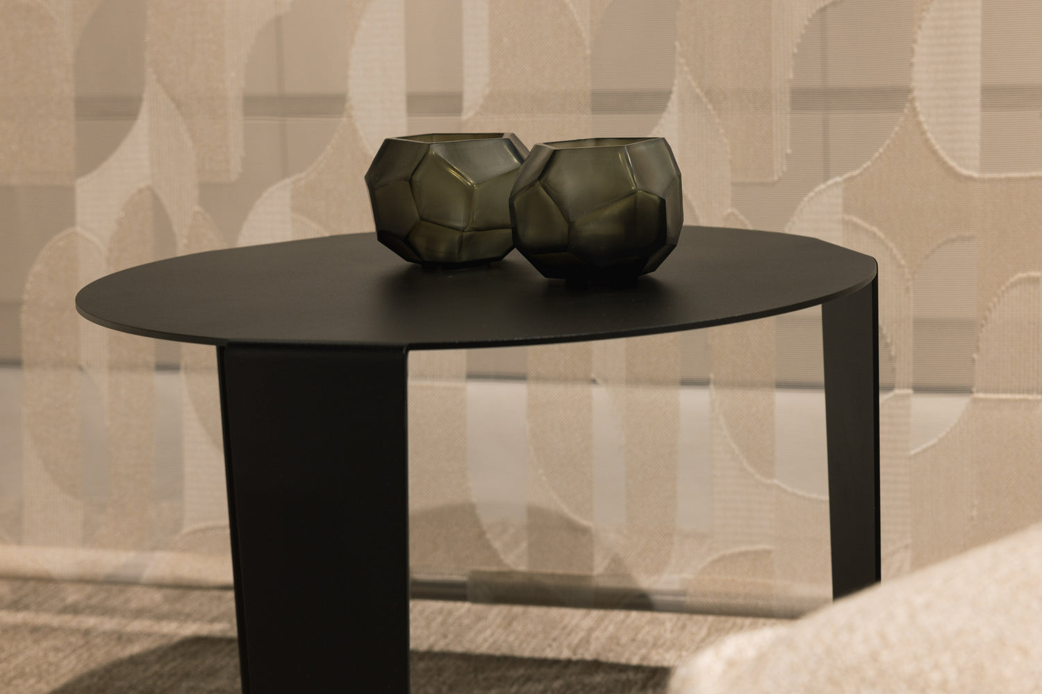 Cascado Bijzettafel Zwart Staal Steelful