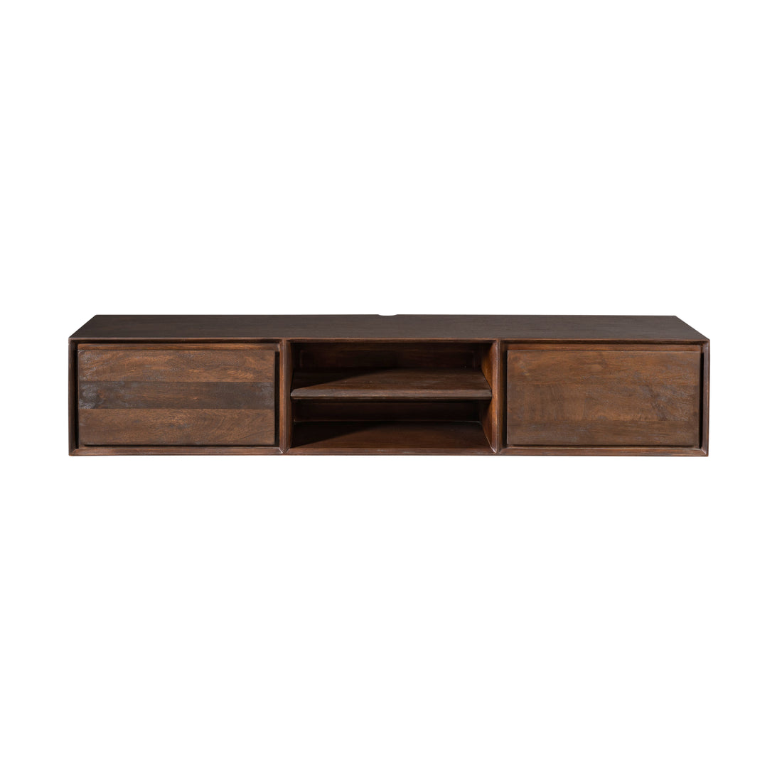 Zwevend TV-meubel Ambiance Mangohout Bruin 160cm Starfurn