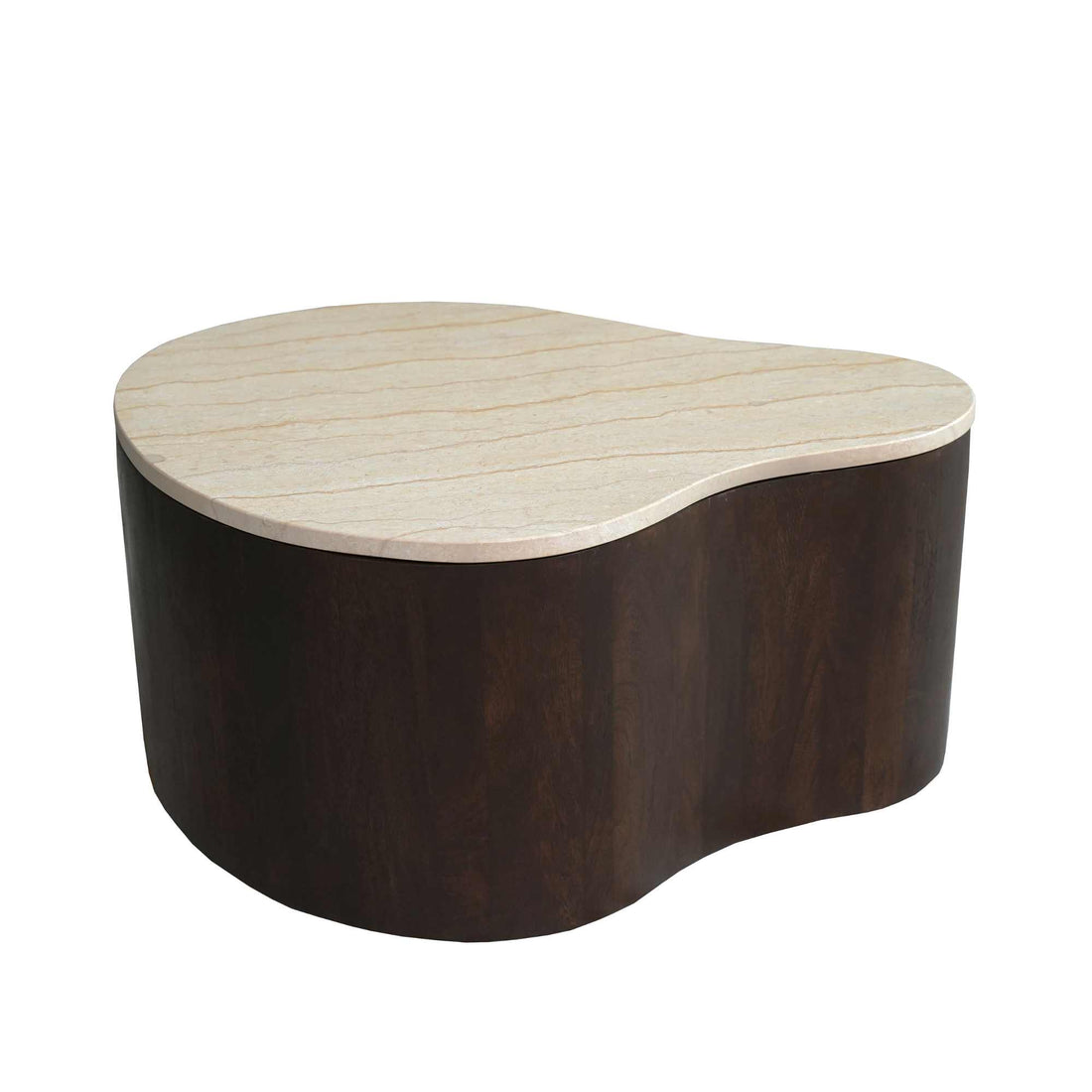 Salontafel Lovi Mangohout Bruin 77cm Starfurn