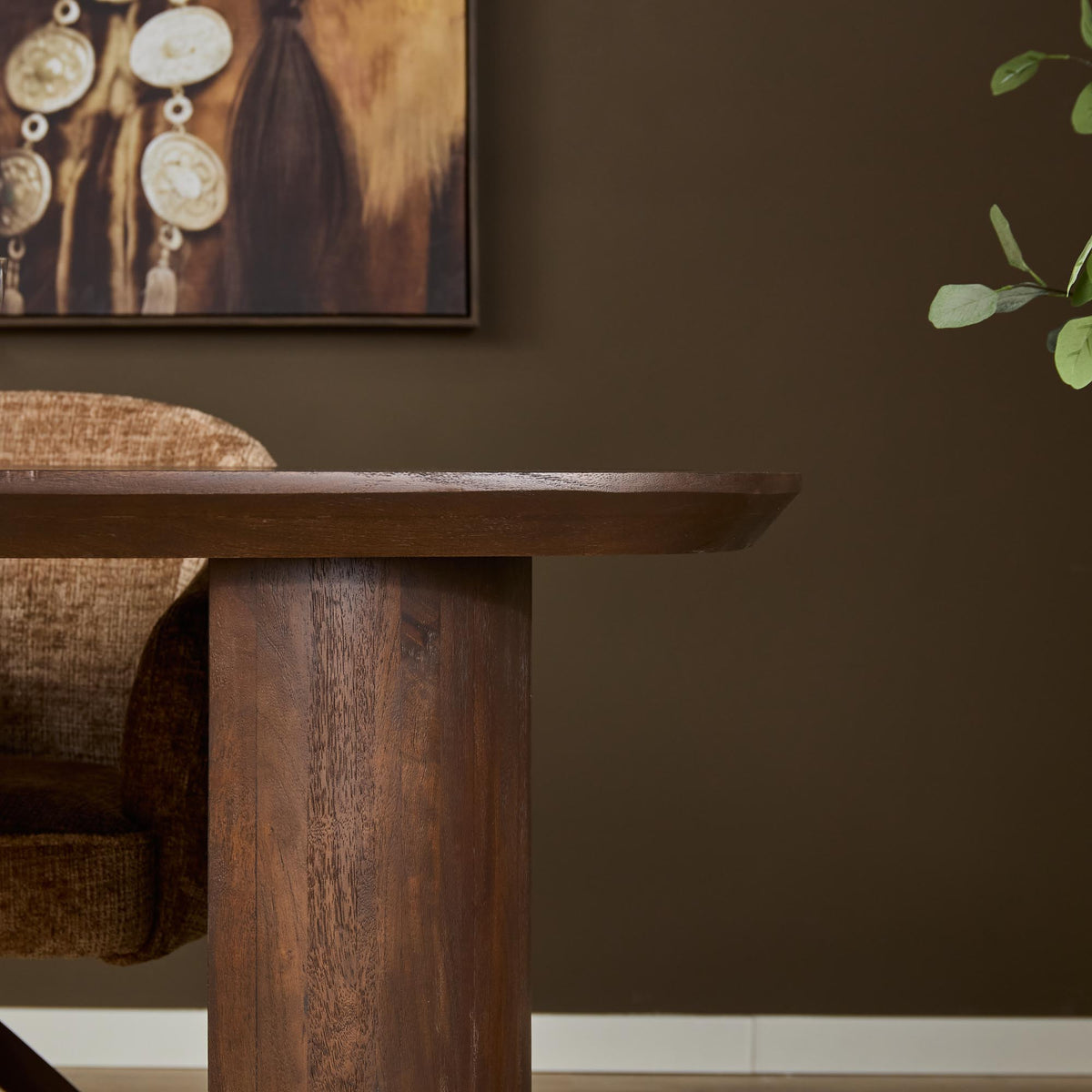 Eettafel Maré Mangohout Bruin 200cm Starfurn