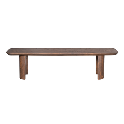 Eetkamerbank Maré Mangohout Bruin 180cm Starfurn