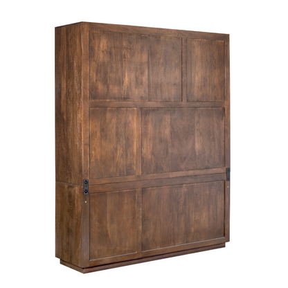 Vakkenkast Brussel Mangohout Bruin 160cm Starfurn
