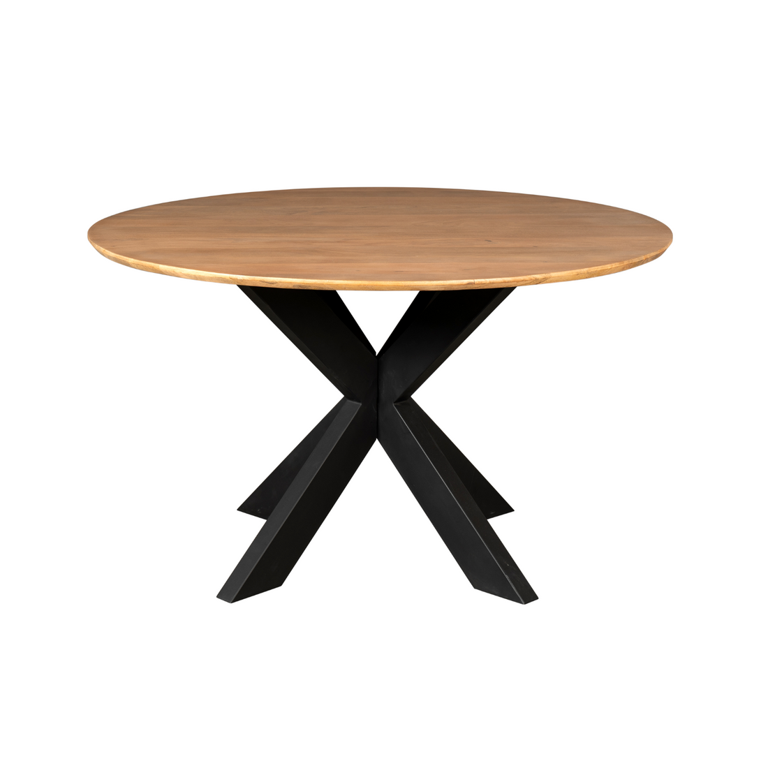 Eettafel Madison Mangohout Naturel Rond 110cm Starfurn
