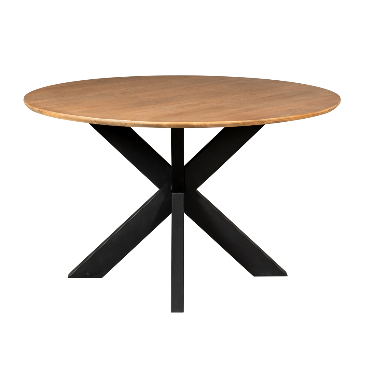 Eettafel Madison Mangohout Naturel Rond 150cm Starfurn