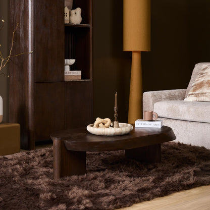 Salontafel Rava Mangohout Bruin 125cm Starfurn