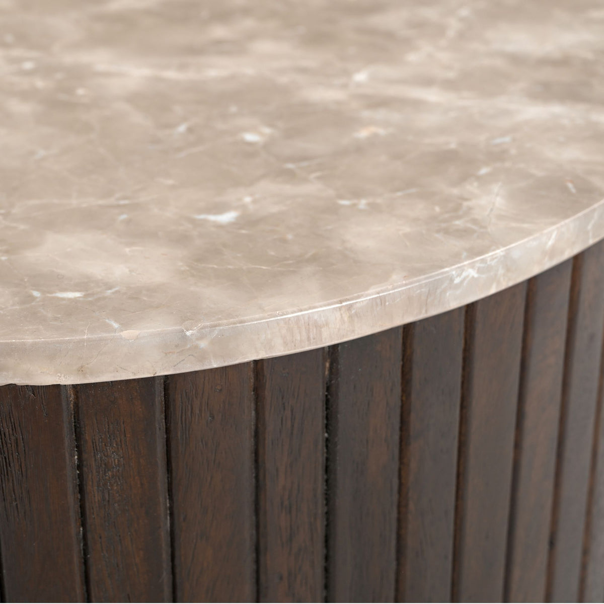 Salontafel Nomi Mangohout Bruin 84cm Starfurn