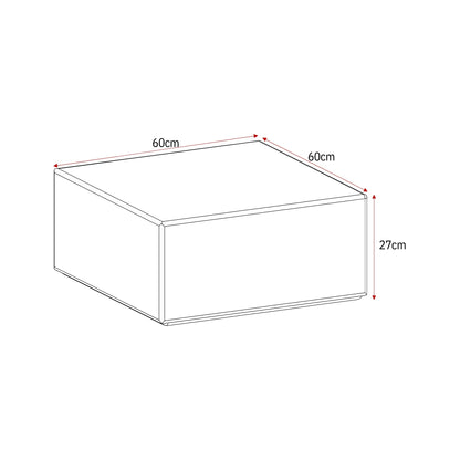 Salontafel Elias Wit 60cm Starfurn