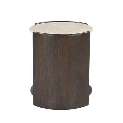 Bijzettafel Rune Botticino Marmer 45cm Starfurn