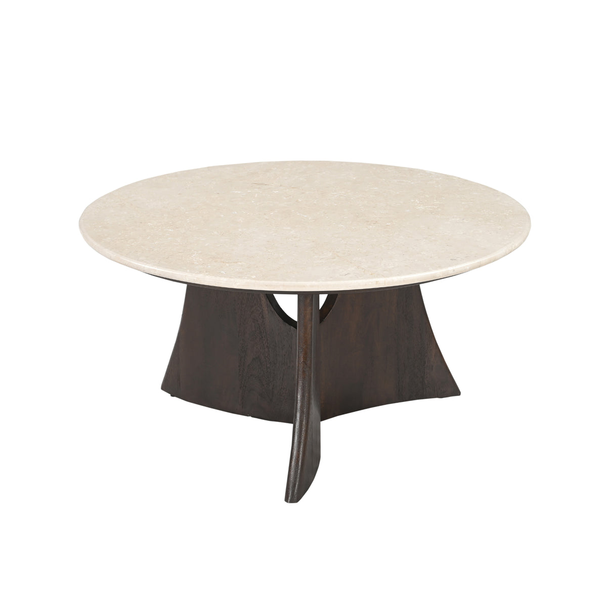 Salontafel Milo Botticino Marmer 80cm Starfurn